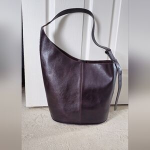 ZARA Leather Shoulder Bag